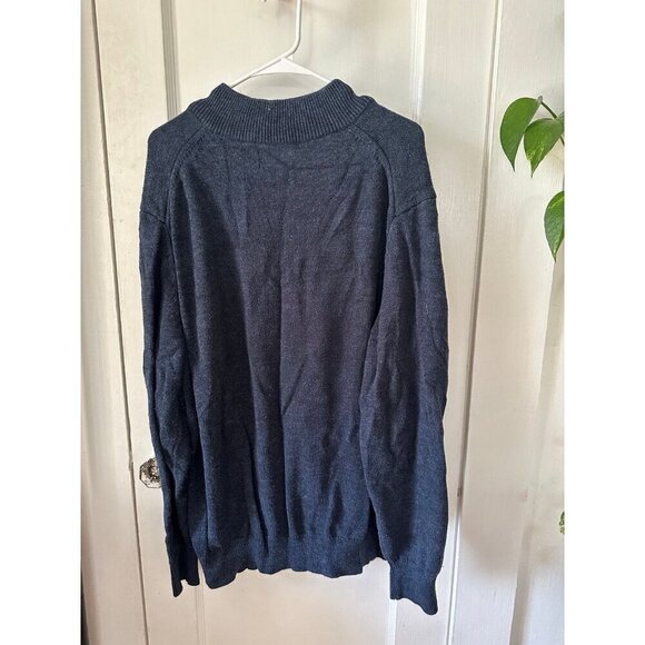 Oak Hill 1x-large tall Men’s quarter zip sweater - Picture 5 of 7